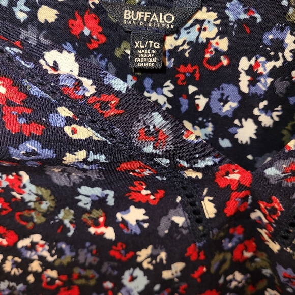 Adeline Neck Tie Blouse - Picture 3 of 3